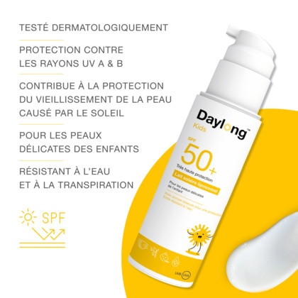 150ML DAYLONG DAYLONG KIDS Lait solaire liposomal spf 50+  1 of 4 