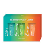  MARIONNAUD GAMME BAIN HAPPY Coffret découverte Frais et Vitaminé  1 of 1 Coffret découverte Frais et Vitaminé
