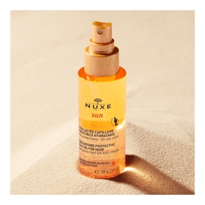 100ML Nuxe NUXE SUN Huile lactée capillaire protectrice hydratante  1 of 4 