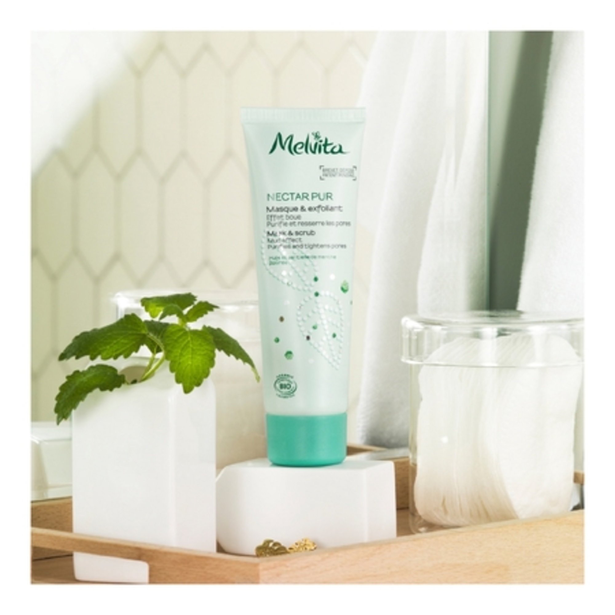 Masque gommant purifiant