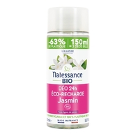 150ML Natessance DÉODORANTS BIO Recharge déodorant jasmin  1 of 2 