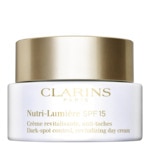 50ML Clarins NUTRI LUMIERE Crème revitalisante, anti-taches spf15 1 of 4 Crème revitalisante, anti-taches spf15