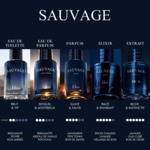 50ML DIOR SAUVAGE Extrait - notes boisées  4 of 4 Extrait - notes boisées
