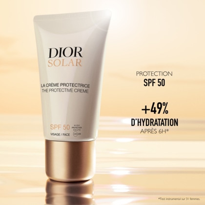 50ML DIOR DIOR SOLAR La crème protectrice solaire visage spf 50 - haute protection  1 of 4 