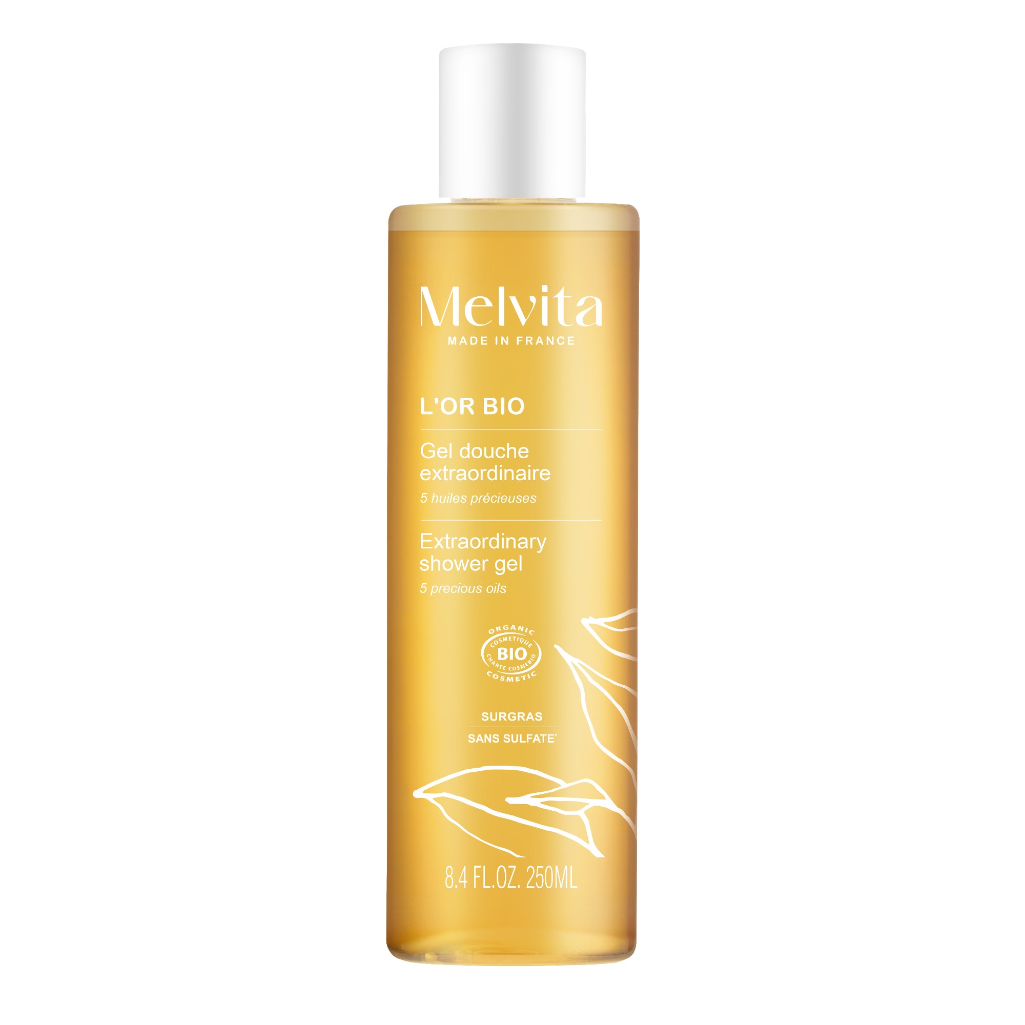 0.25L MELVITA L'OR BIO Gel douche 1 of 1