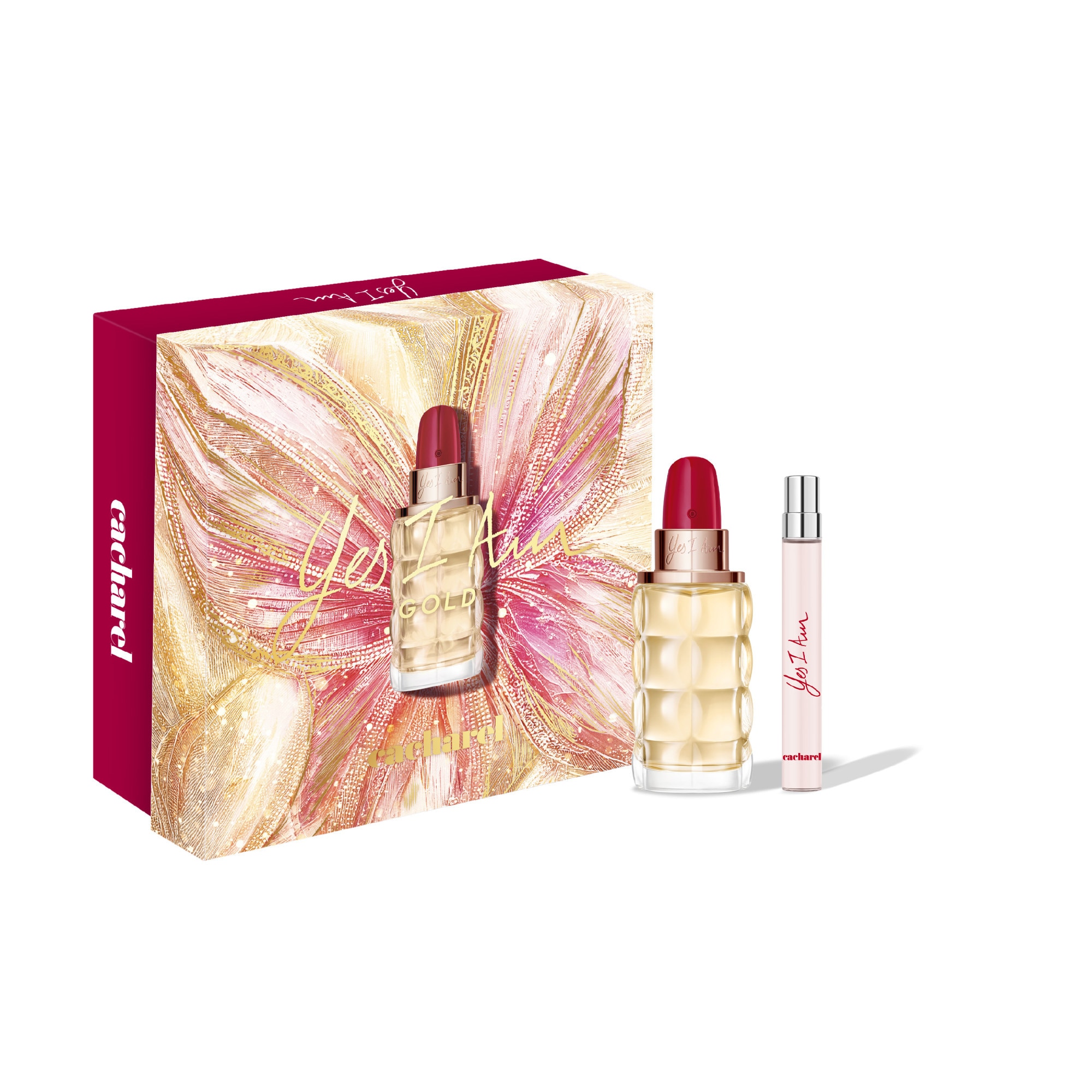 Cacharel - Yes I Am Gold - Coffret - Eau De Parfum + Un Format Voyage