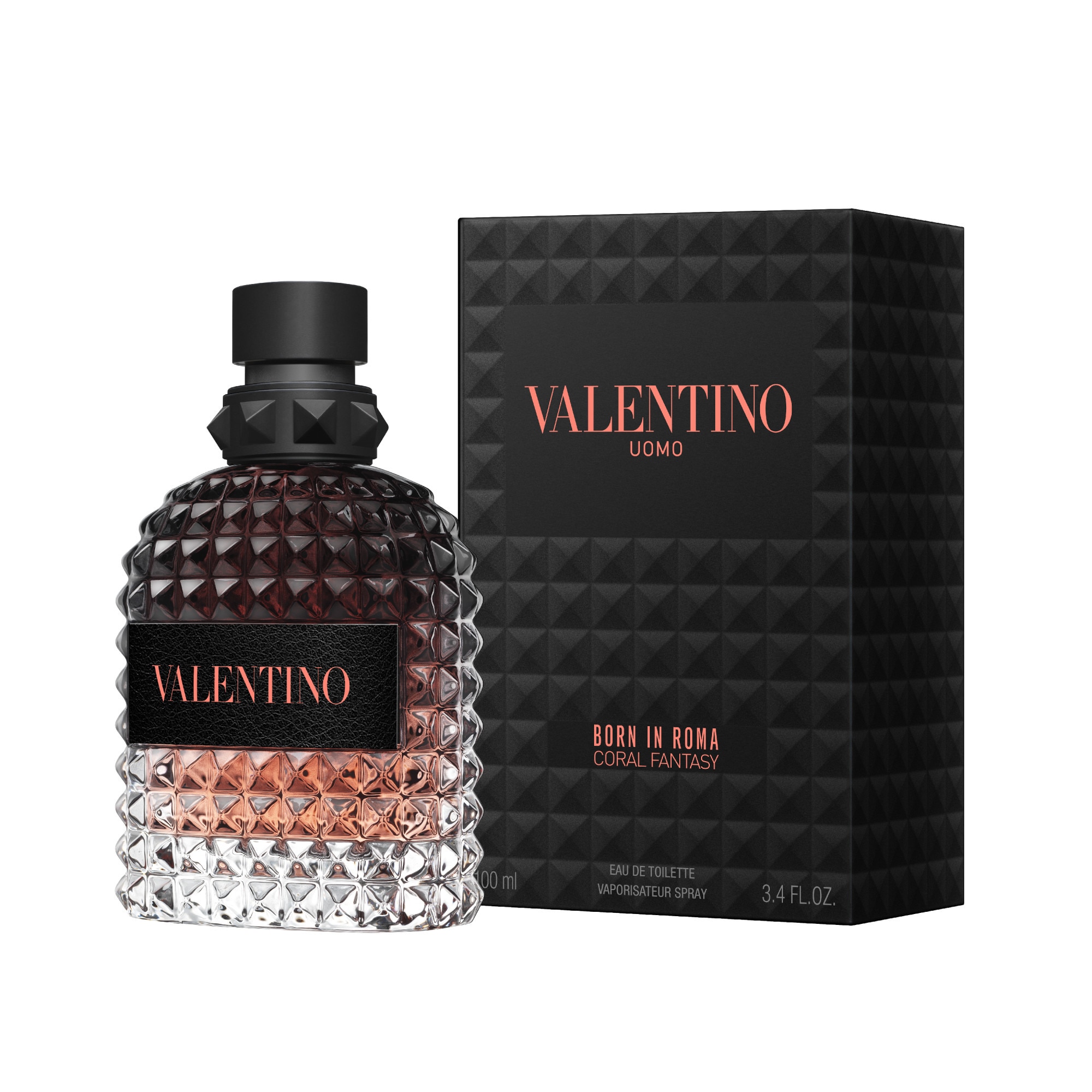 100ml Valentino Uomo Born in Roma Coral Fantasy Eau de toilette pour lui ambré fruité 2 of 3 Eau de toilette pour lui ambré fruité
