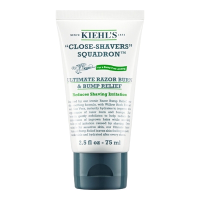 Kiehls - "close-shavers" Squadron™ - Soin Après-rasage Apaisant Anti-poils Incarnés & Anti-feu Du Rasoir - 75ml
