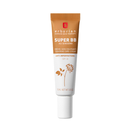  ERBORIAN SUPER BB AU GINSENG Crème soin couvrant anti-imperfections - Format Voyage  1 of 4 