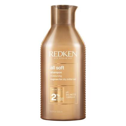 500mL REDKEN ALL SOFT Shampoing hydratant pour cheveux secs  1 of 4 