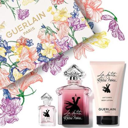  Guerlain LA PETITE ROBE NOIRE Coffret eau de parfum intense + lait corps + miniature  1 of 4 