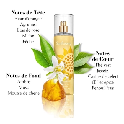 236ML Elizabeth Arden SUNFLOWERS Brume parfumée  1 of 4 