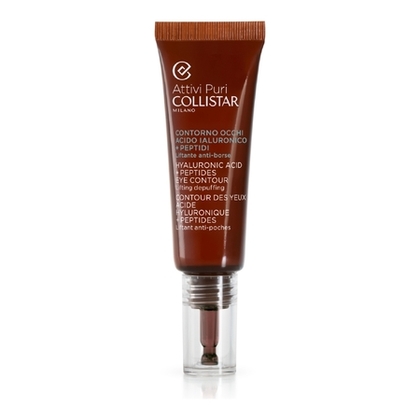 15ML COLLISTAR ATTIVI PURI Contour des yeux acide hyaluronique + peptide liftant anti-poches  1 of 4 