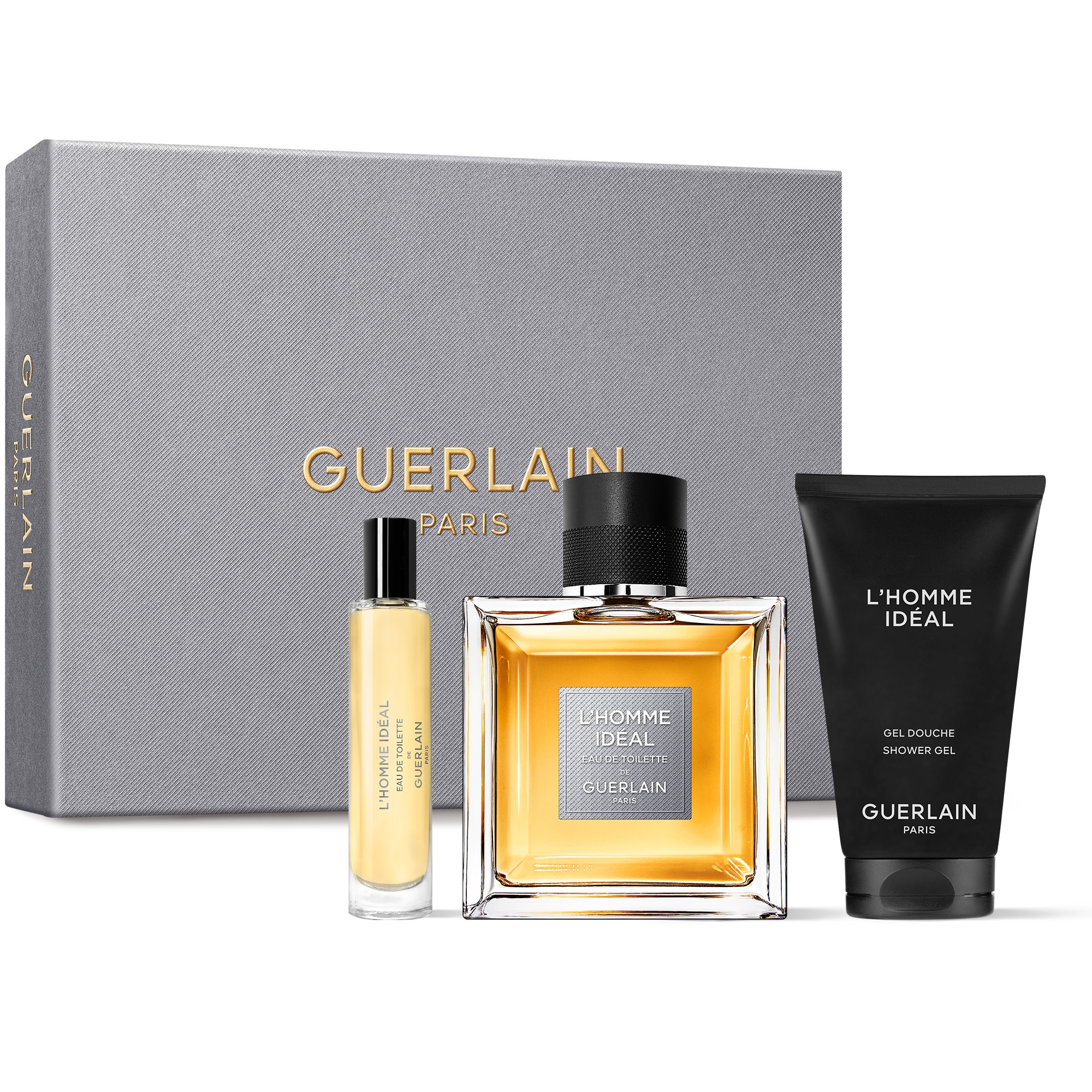 Guerlain L'HOMME IDEAL Coffret eau de toilette + vaporisateur voyage 1 of 4
