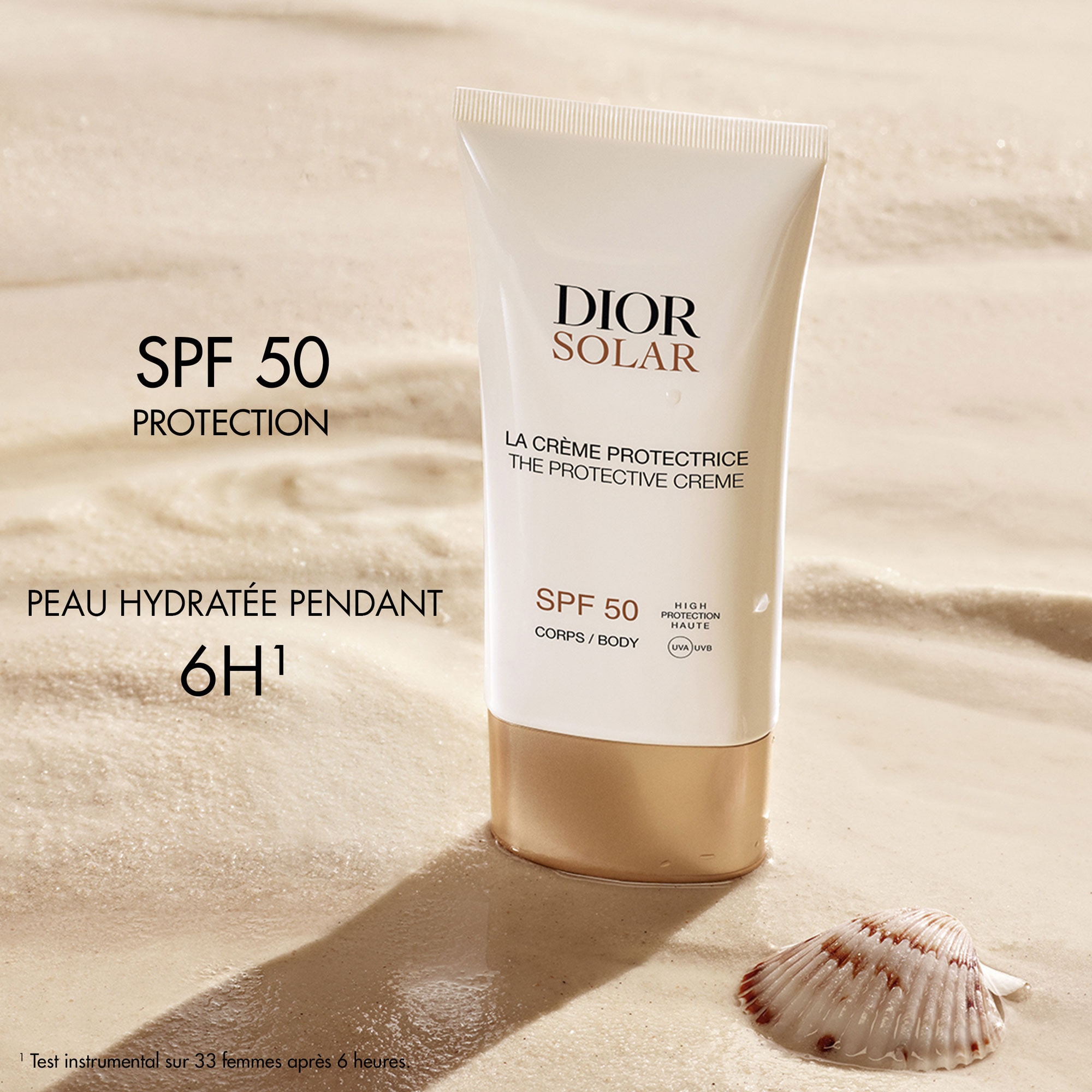 150ml DIOR DIOR SOLAR Crème solaire haute protection pour le corps  spf 50  1 of 4 