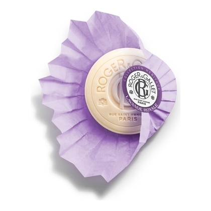 100G Roger & Gallet LAVANDE ROYALE Savon bienfaisant  1 of 4 