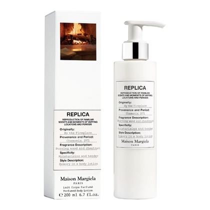 200ML MAISON MARGIELA REPLICA BY THE FIREPLACE Lait corps boisé ambré  1 of 4 