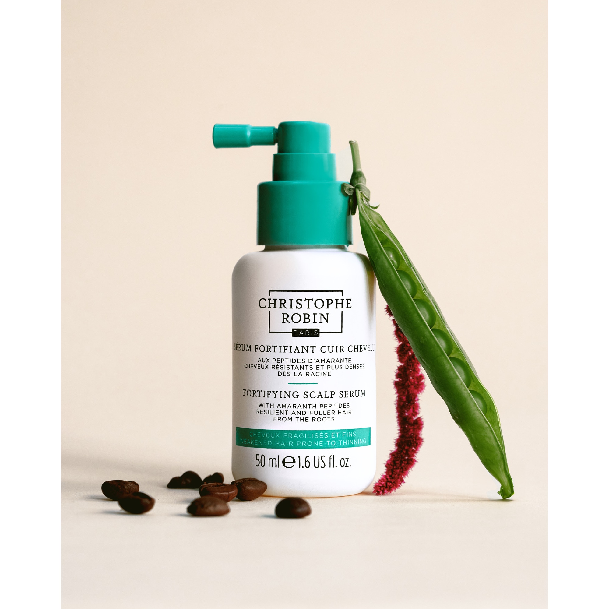 Sérum fortifiant cuir chevelu aux peptides d'amarante