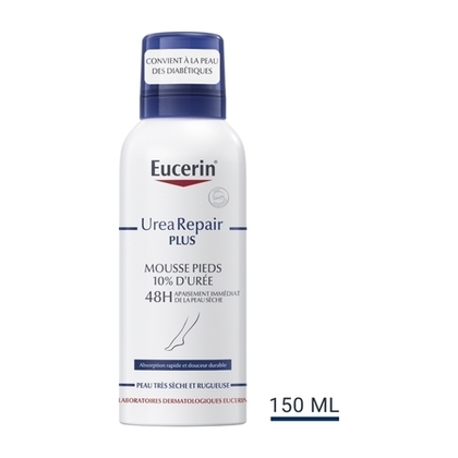 150ML EUCERIN UREAREPAIR Mousse pieds 10% d'urée  1 of 4 