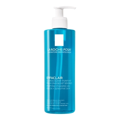 400ML LA ROCHE POSAY EFFACLAR Gel moussant anti-points noirs purifiant doux  1 of 4 