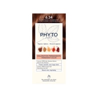  Phyto COLORATION PERMANENTE Coloration 6.34 blond foncé cuivré   1 of 2 