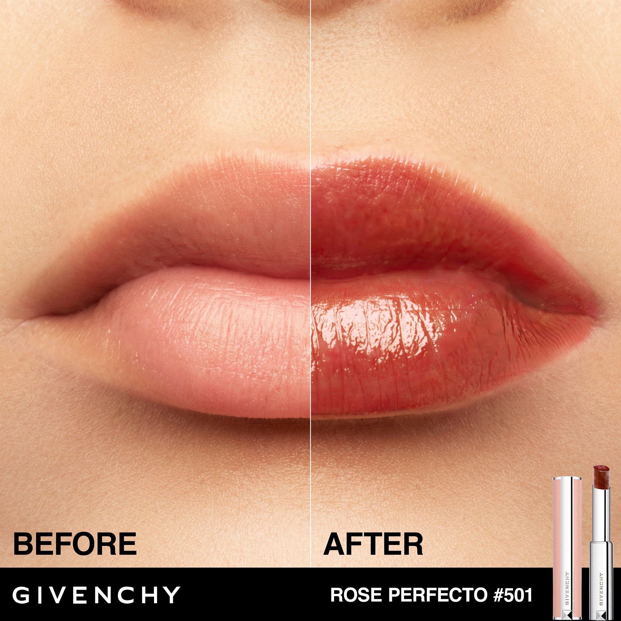 Baume embellisseur de lèvres hydratation 24h