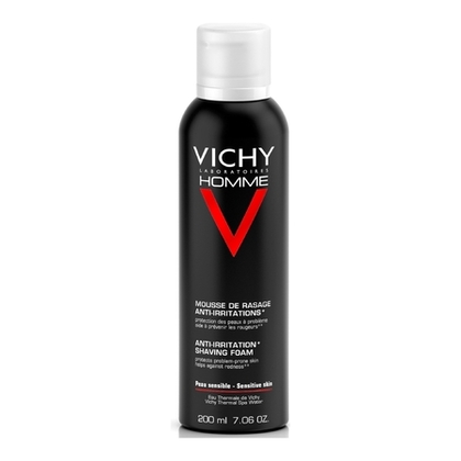 200ML VICHY HOMME V Mousse à raser anti-irritation peau sensible  1 of 4 