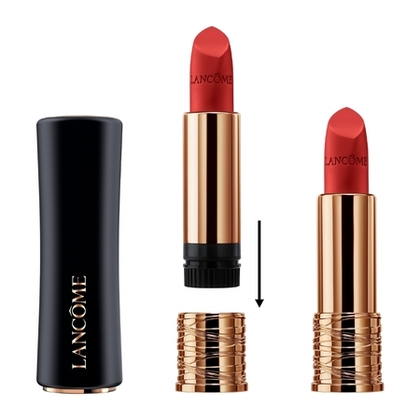  Lancôme L'ABSOLU ROUGE DRAMA MATTE Rouge à lèvres mat poudré – tenue & confort longue durée - recharge  1 of 4 