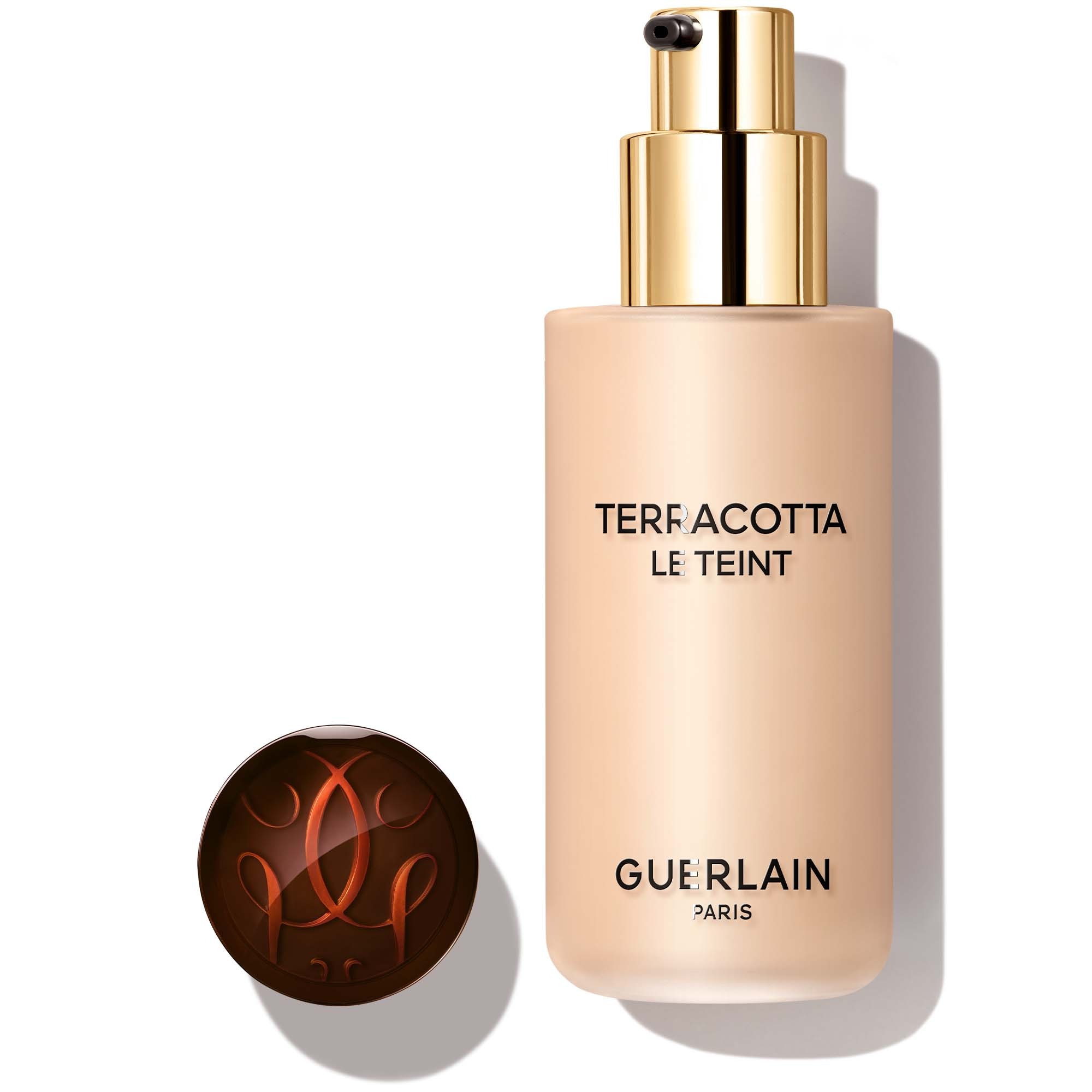  Guerlain TERRACOTTA LE TEINT Fond de teint perfection naturelle - tenue 24h sans transfert  1 of 4 