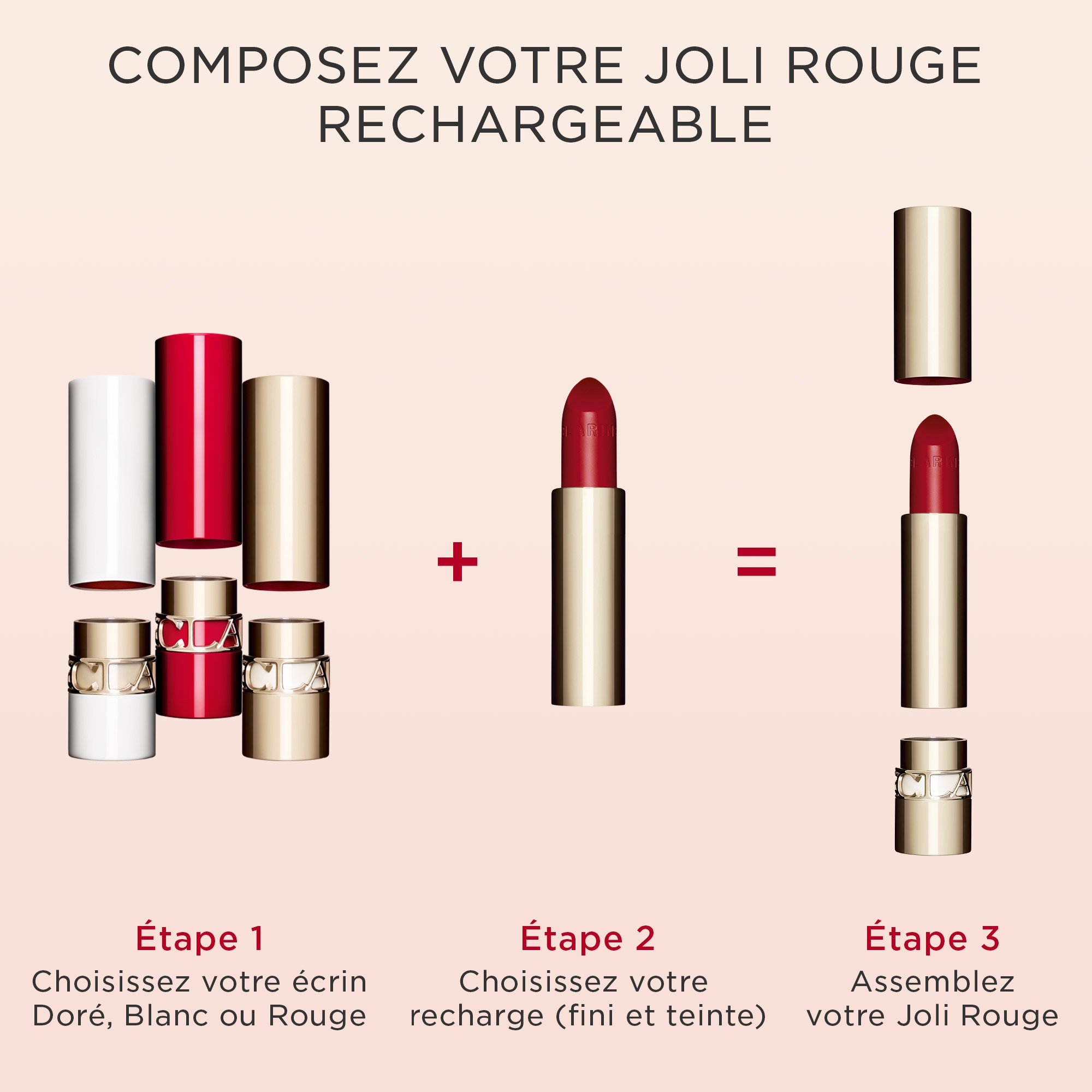 Joli rouge - rouge à lèvres fini mat - recharge