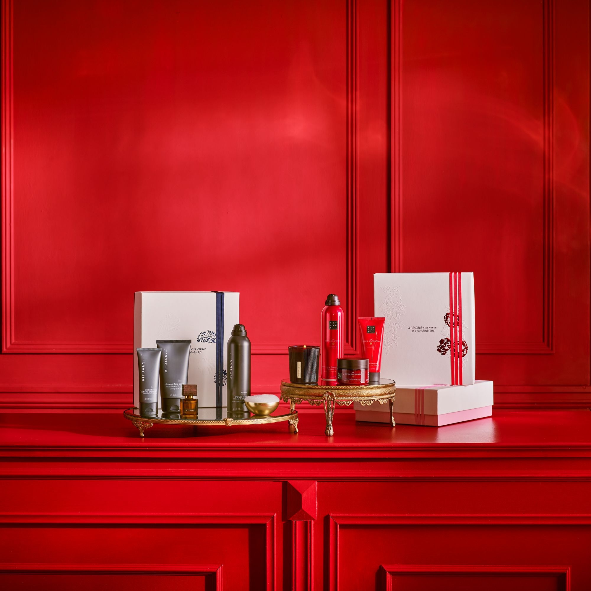  RITUALS THE RITUAL OF AYURVEDA Coffret corps & bain - médium  1 of 4 