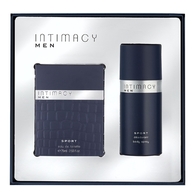  INTIMACY SPORT Coffret eau de toilette 75ml + Déodorant  1 of 2 
