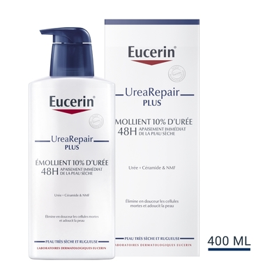 EUCERIN - Urearepair - Emollient 10% D'urée - 400ml