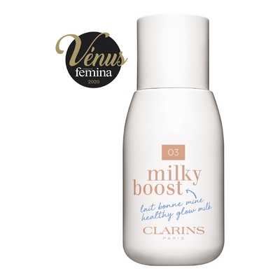 Clarins - Milky Boost - Milky Boost Lait Maquillant 93 Dingrdients Dorigine Naturelle - 03 Milky Cashew 49 €
