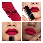 DIOR ROUGE DIOR Rouge à lèvres - confort et longue tenue - 2 finis : satin ou velvet  2 of 5 Rouge à lèvres - confort et longue tenue - 2 finis : satin ou velvet