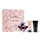 Coffret eau de parfum + gel douche + lait pour le corps
