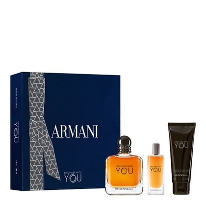 Armani STRONGER WITH YOU Eau de Toilette 100 ml - Coffret Fête des Pères  1 of 4 