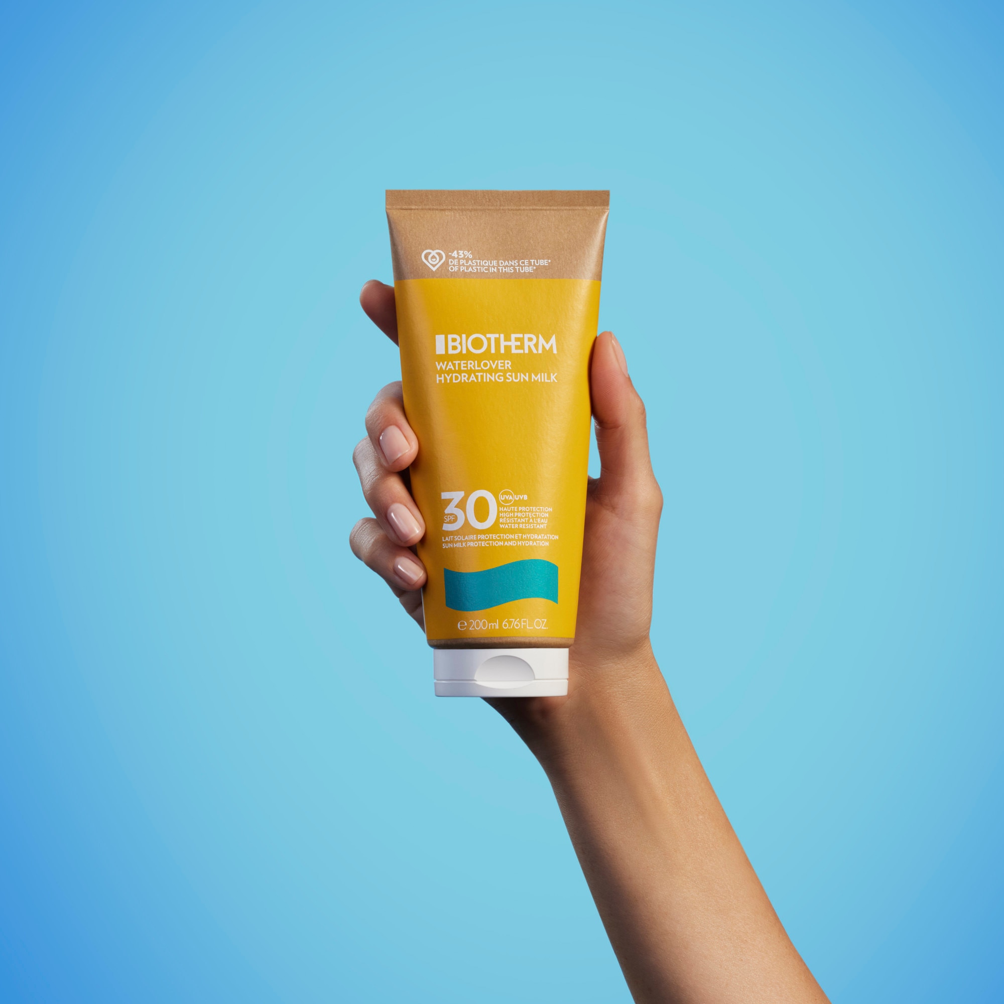 200mL BIOTHERM WATERLOVER Lait hydratant - spf30  1 of 4 