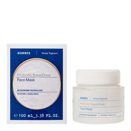 100ML KORRES YAOURT GREC & PROBIOTIQUES Masque hydratant superdose de probiotiques  1 of 4 