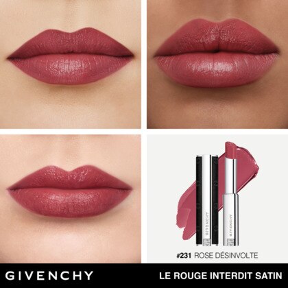  GIVENCHY LE ROUGE INTERDIT SATIN Rouge à lèvres fini satin  1 of 4 