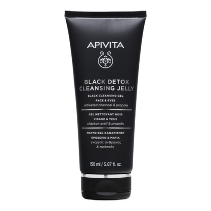 150ML APIVITA FACE CLEANSING Gel nettoyant noir – visage & yeux  1 of 1 