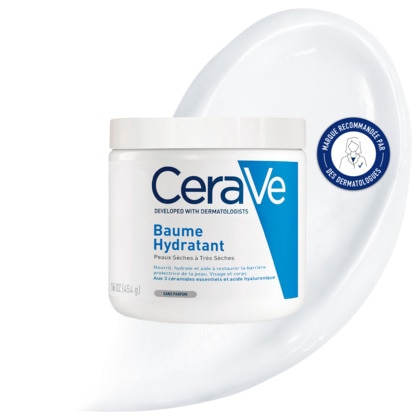 454G CERAVE CERAVE Baume hydratant 48h visage & corps peaux sèches à très sèches  1 of 1 Baume hydratant 48h visage & corps peaux sèches à très sèches