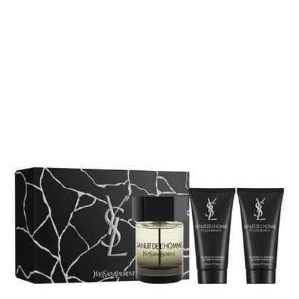  Yves Saint Laurent LA NUIT DE L'HOMME Coffret eau de toilette + 2X gels douche  1 of 1 
