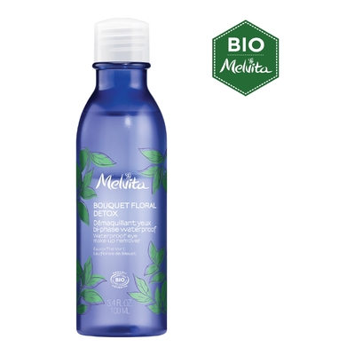 Melvita - Bouquet Floral Detox - Démaquillant Yeux Bi-phase Waterproof - 100ml