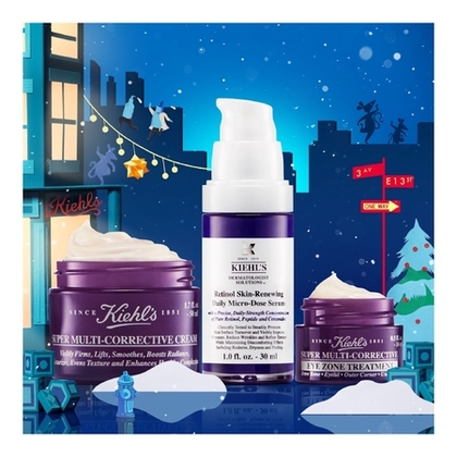  KIEHLS ULTIMATE ANTI-AGING ESSENTIALS Coffret soin visage des essentiels anti-âge  1 of 4 