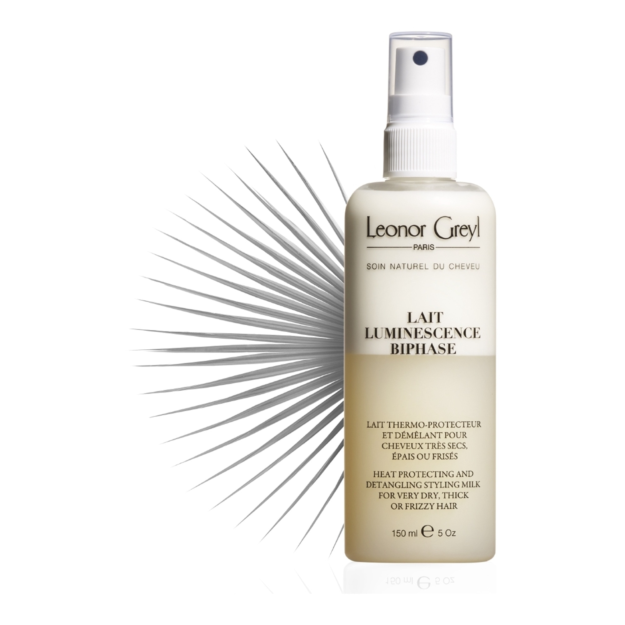 Lait thermo-protecteur démêlant cheveux très secs, épais ou frisés