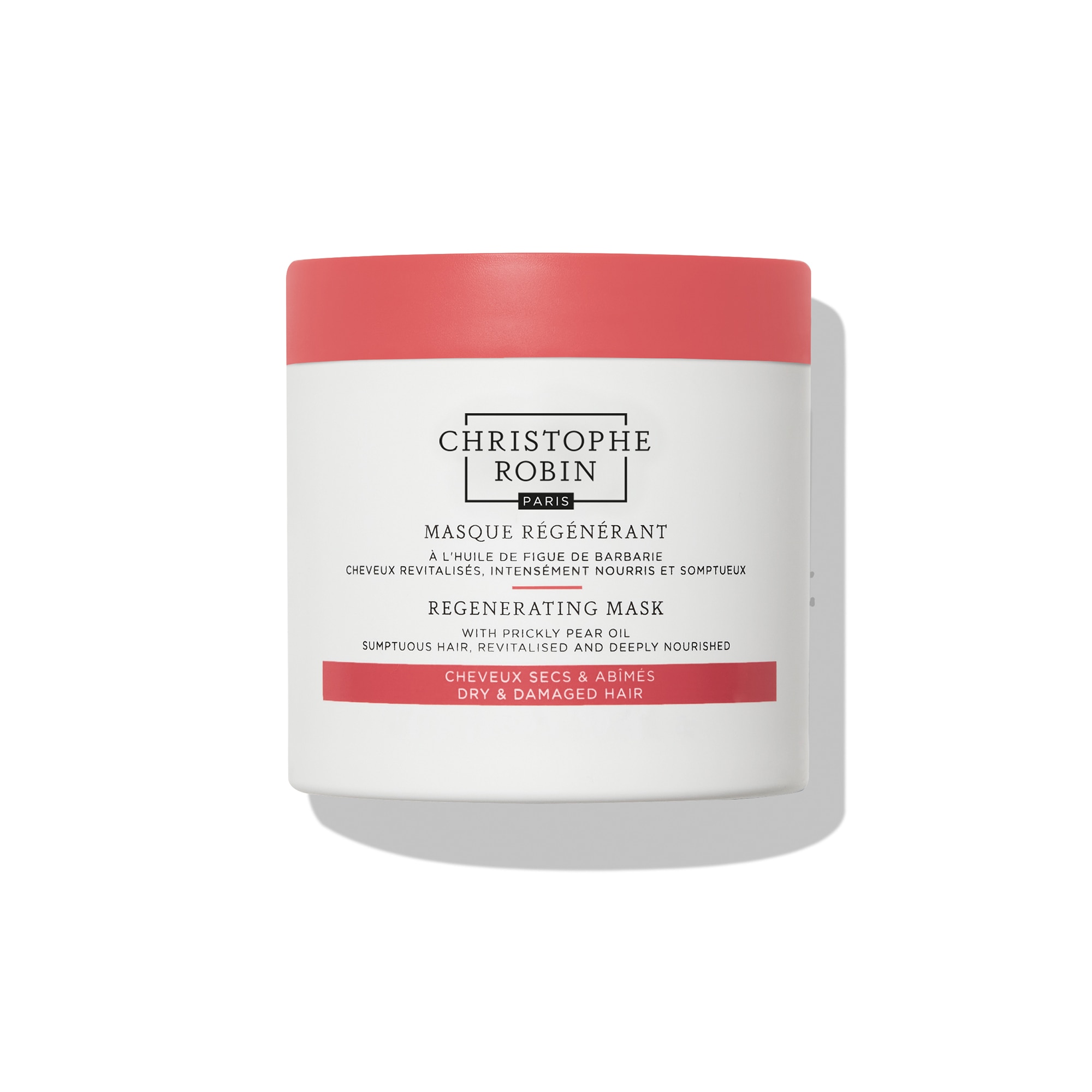 Christophe Robin - Regenerante - Masque Régénérant À L'huile De Figue De Barbarie - 250ml