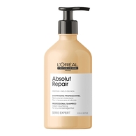 500ML L'ORÉAL PROFESSIONNEL ABSOLUT REPAIR Shampoing réparateur pour cheveux abîmés  1 of 2 