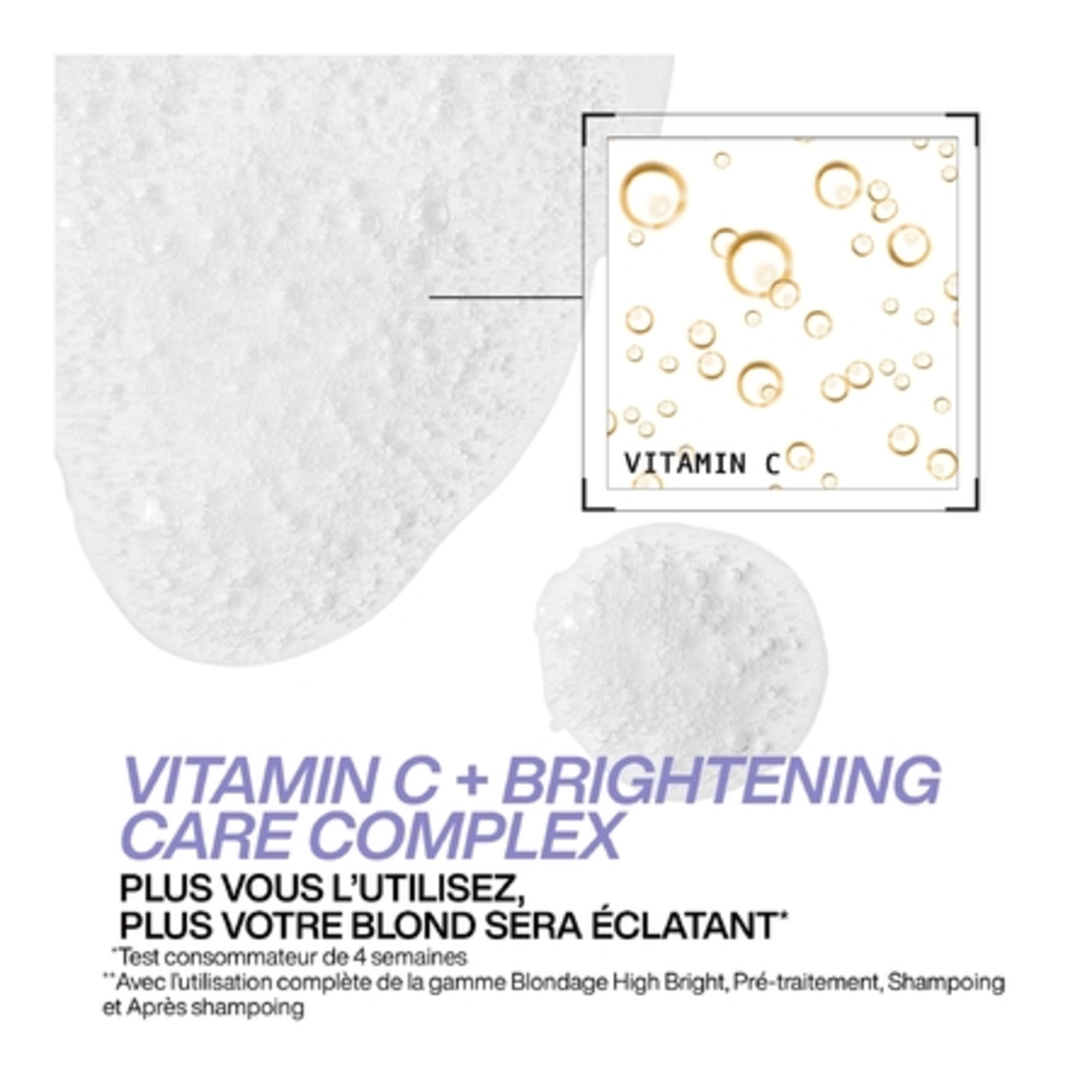 Shampooing éclat pour cheveux blonds