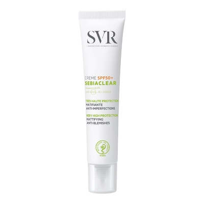 Laboratoire Svr - Sebiaclear Crème Spf50+ - Haute Protection Matifiante Anti-imperfections - 0.073kg